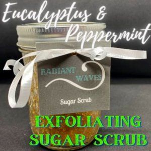Eucalyptus & Peppermint 8ox exfoliating scrub